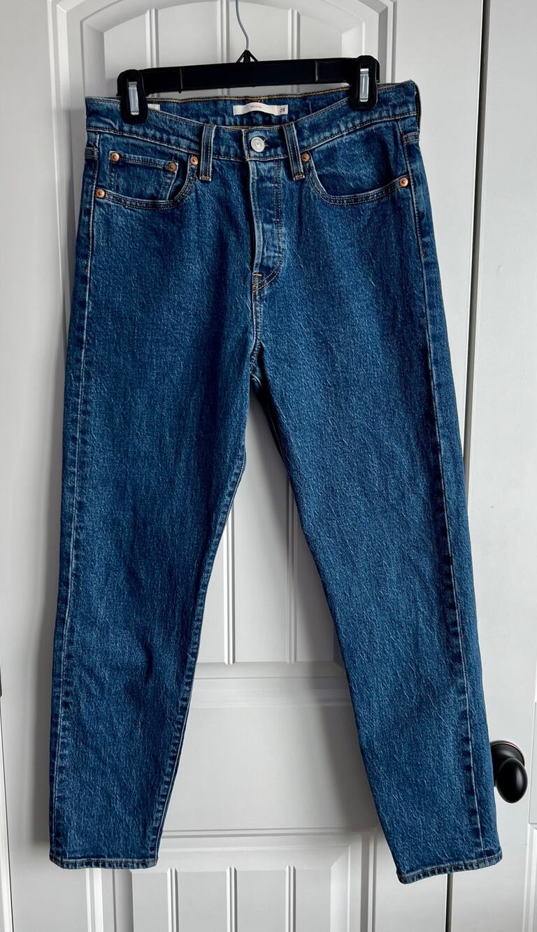 Levi's Wedgie Button Fly Jeans - Women's Size 28
